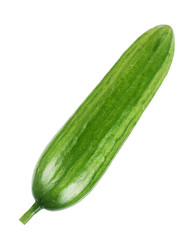 Cucumber on white background