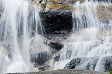 Fototapeta na wymiar Kanching Waterfalls near Kuala Lumpur, Malaysia