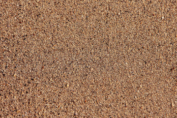 Patterns of sand on the beach in the Black Sea