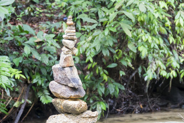 Kanching Waterfalls near Kuala Lumpur, Malaysia