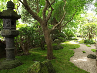 Fototapeta na wymiar 古寺の庭園