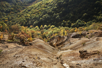 Landscape near Town of Devil (Davolja Varos). Serbia