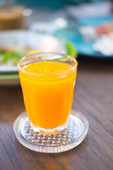 Fresh orange juice