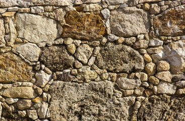 Photo of an old brick wall close up shot