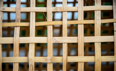 A bamboo craft texture