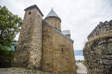 Fototapeta premium Ananuri Fortress Complex on the Aragvi River in Georgia