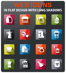 coffee icon set