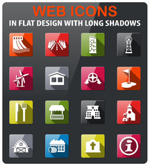 infrastructure icon set