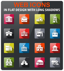 infrastructure icon set