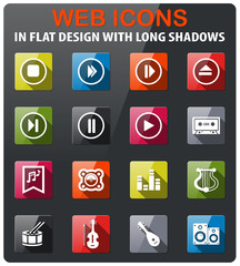 music icon set