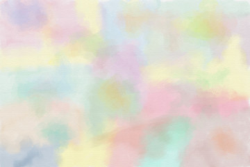 Designed art background. Used watercolor elements.