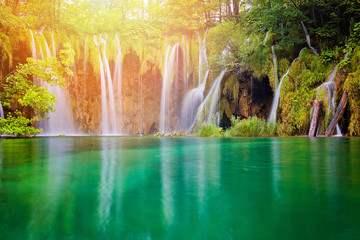 Fototapeta premium Plitvicer Seen, Kroatien