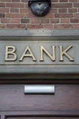 Bank Sign