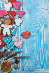 Gingerbreads for Valentines Day