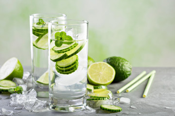 Infused detox water