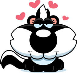Cartoon Skunk Love