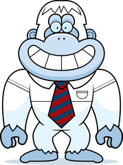 Cartoon Yeti Tie