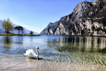 Garda lake, italy