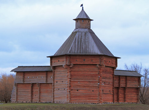 Mokhovaya Tower of Suma Stockade in former royal estate Kolomenskoye