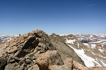 Mt. Evans peak, Rocky Mountains Landscape, Colorado