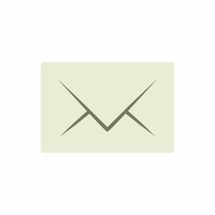 Post office letter signs. Mail envelope icons. Message document symbols. Vector design
