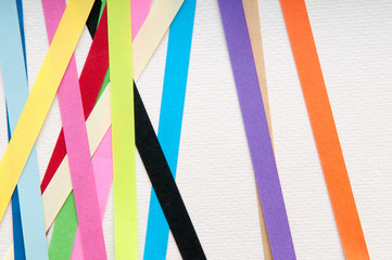 art paper background with colourful stripes