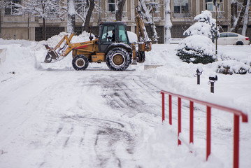 Excavators winter