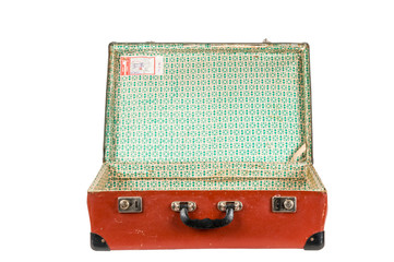 Vintage Suitcase isolated