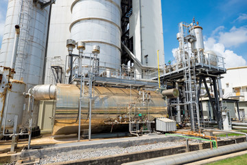 Auxiliary boiler of combine cycle power plant