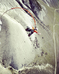 Rope jumping.