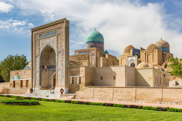 Shah-i-Zinda, avenue of mausoleums in Samarkand, Uzbekistan