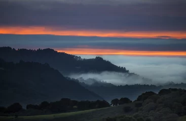 Fotobehang Carmel Valley Sunset © dawn2dawn