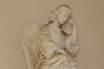 Pensive angel, nachdenklicher Engel