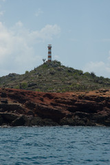 Lighthouse on a hill