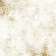 Vintage retro background with cream and brown geometric pattern