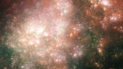 Night starry sky. Accumulation distant galaxies. 3D surreal illustration. Sacred geometry. Mysterious psychedelic relaxation pattern. Fractal abstract texture. Digital artwork graphic astrology magic