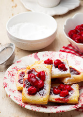 Cherry Cream Cheese Danishes.