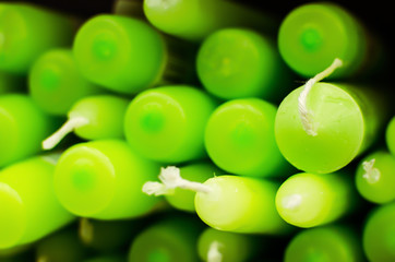 candles green 
