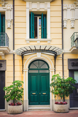 beautiful facade Italy