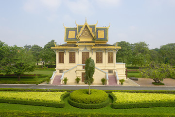 The Royal Palace  in Phnom Penh, Cambodia
 - obrazy, fototapety, plakaty