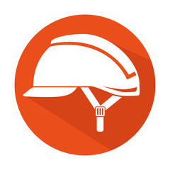 security industrial helmet icon vector illustration design