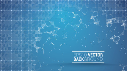 triangle mosaic vector background design