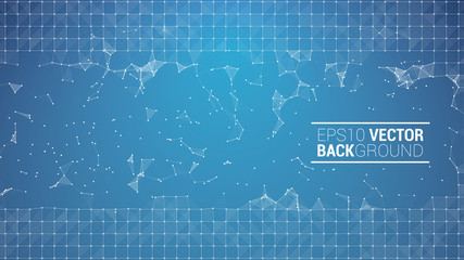 triangle mosaic vector background design