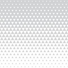 Abstract subtle geometric hipster fashion design print halftone triangle pattern