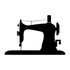sewing machine isolated icon vector illustration design