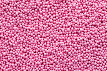 Obraz premium Multicoloured sweet sugar balls. Small ball pattern.