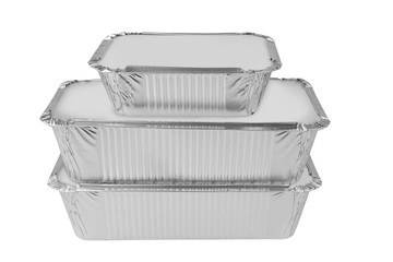 Foil tray for food
