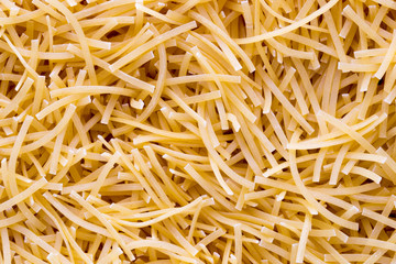 Italian pasta close up on background.