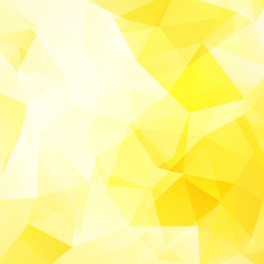 Abstract geometric style yellow background. Vector illustration. Yellow, white colors.