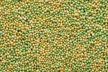 Multicoloured sweet sugar balls. Small ball pattern.